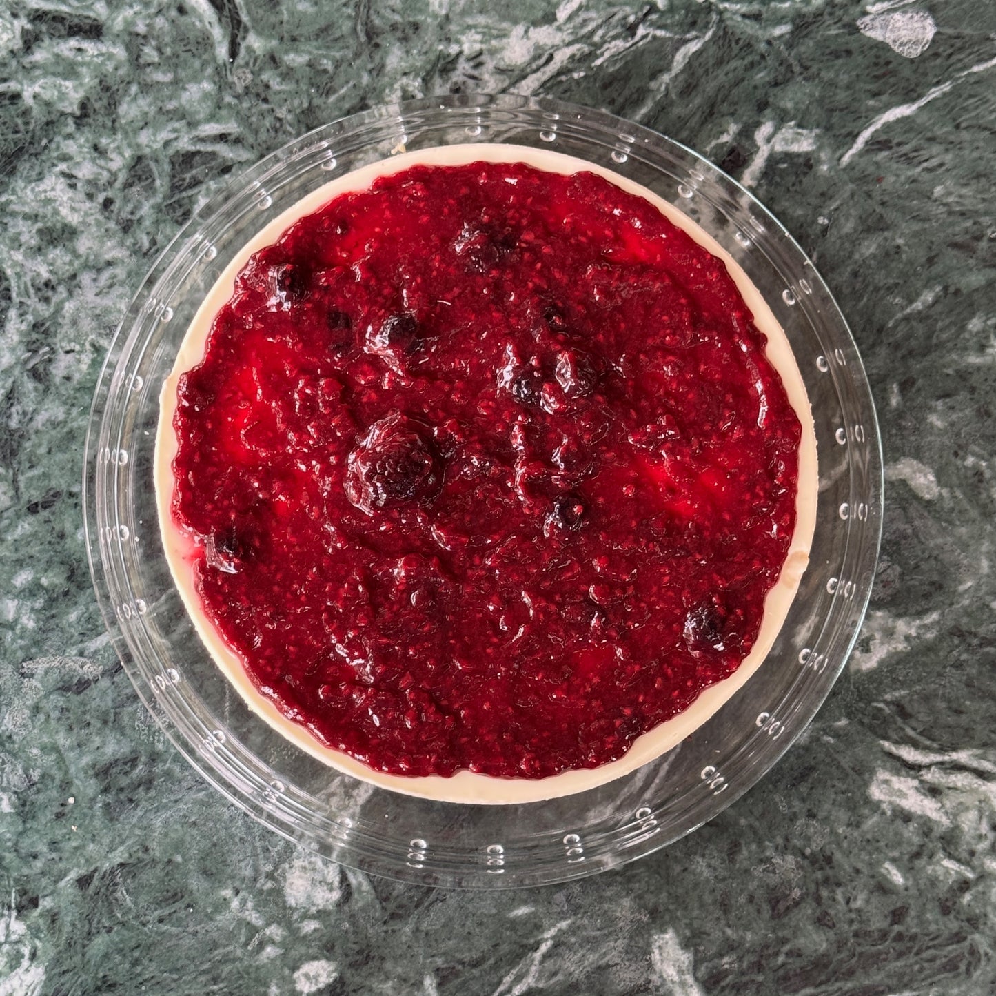 cheesecake de frutos rojos