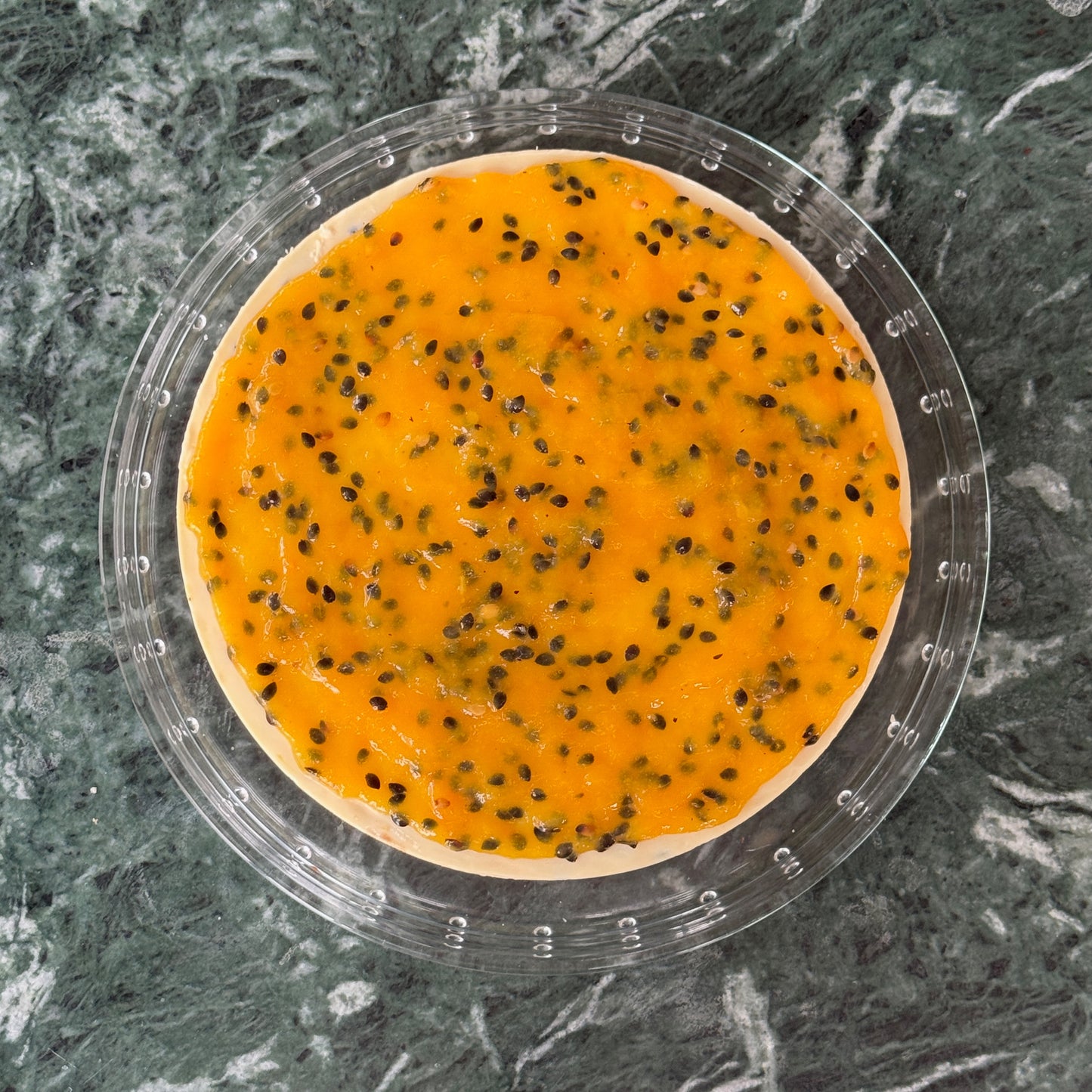 cheesecake de maracuyá