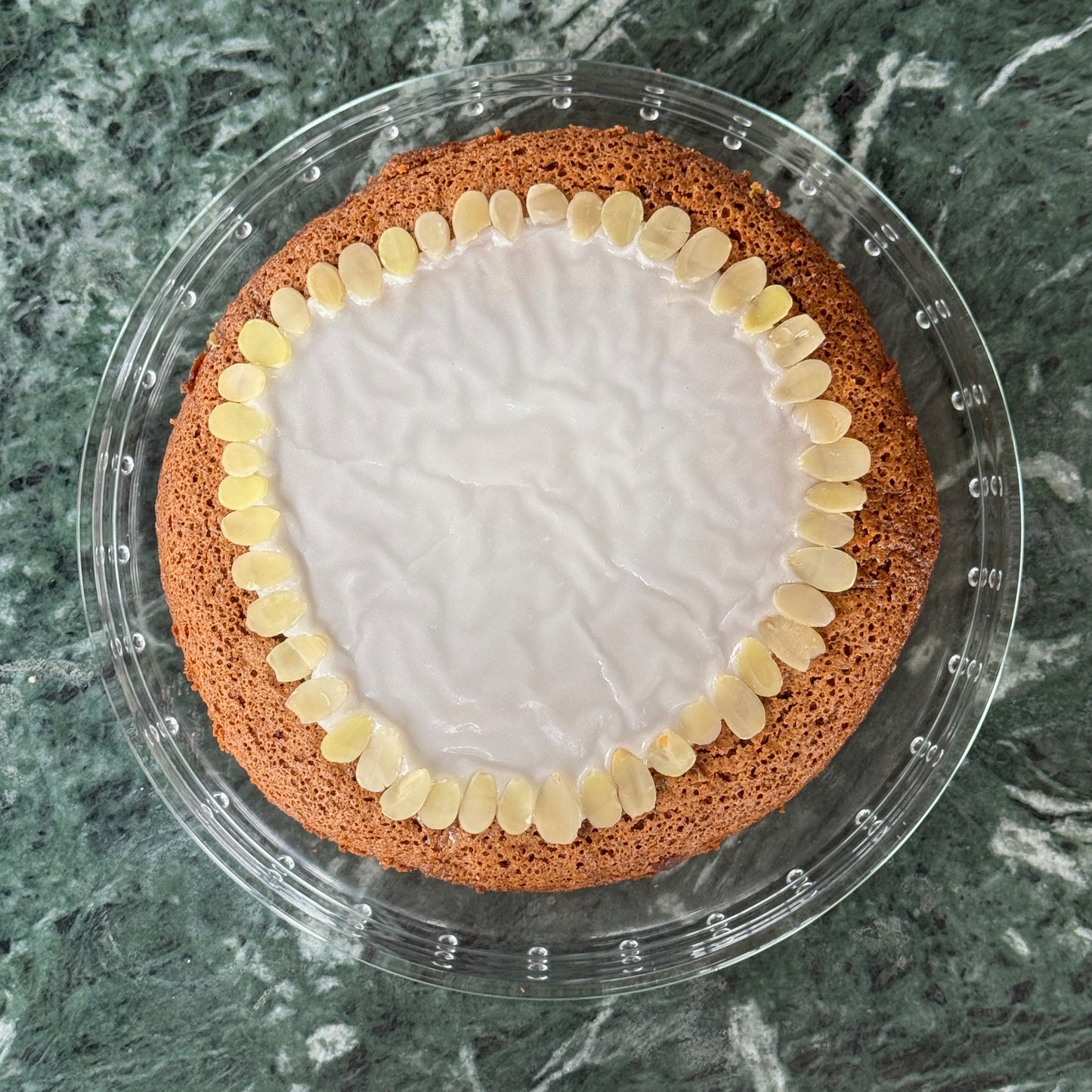 torta de naranja y almendras