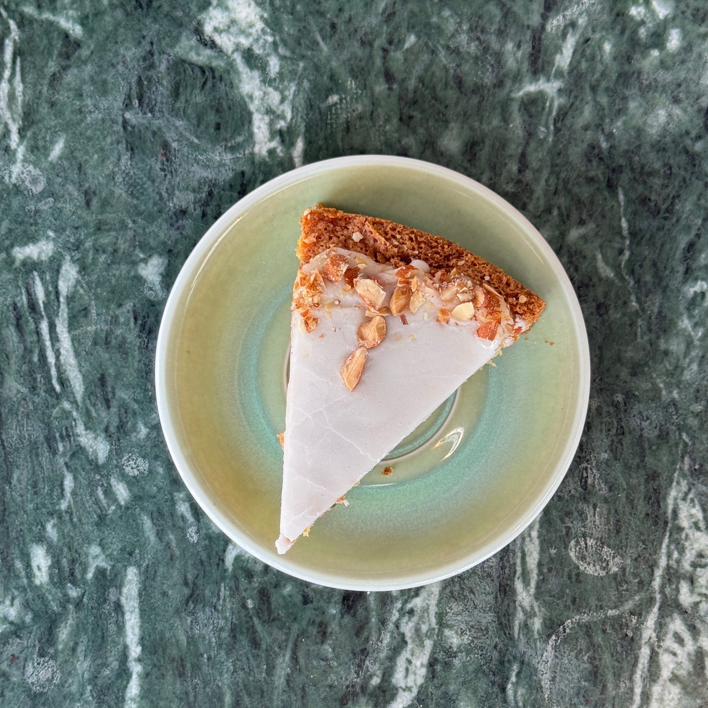 porción torta de naranja