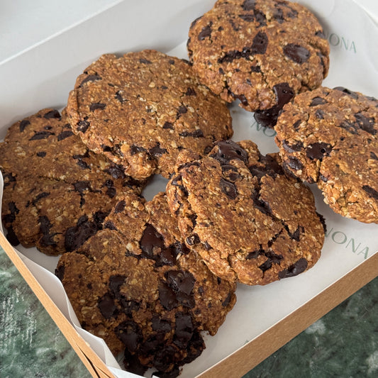 caja cookies sin azúcar x 6