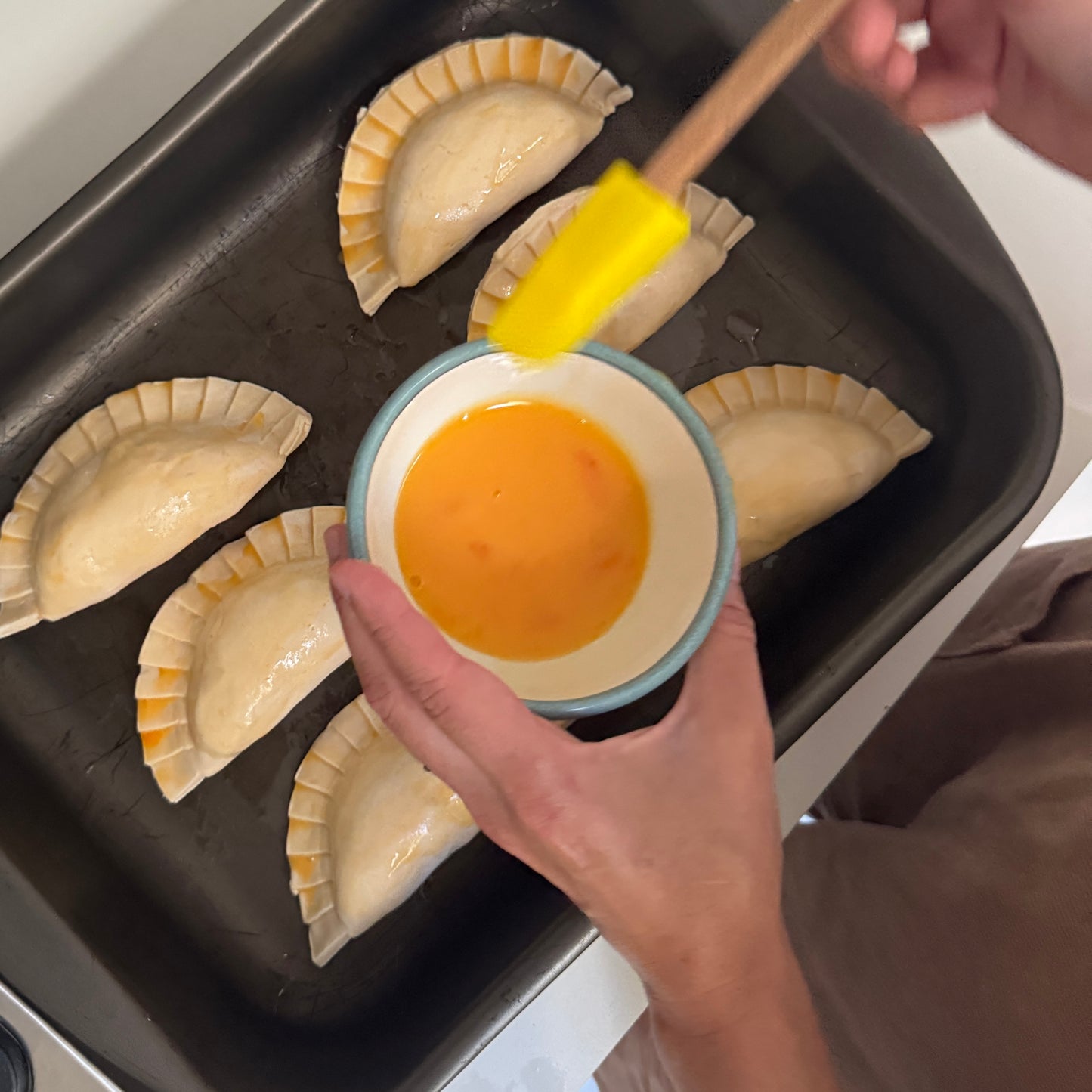 empanadas de cebolla y queso