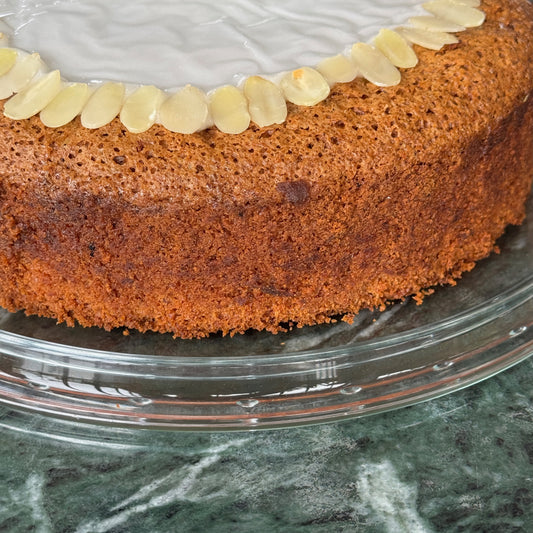 torta de naranja y almendras