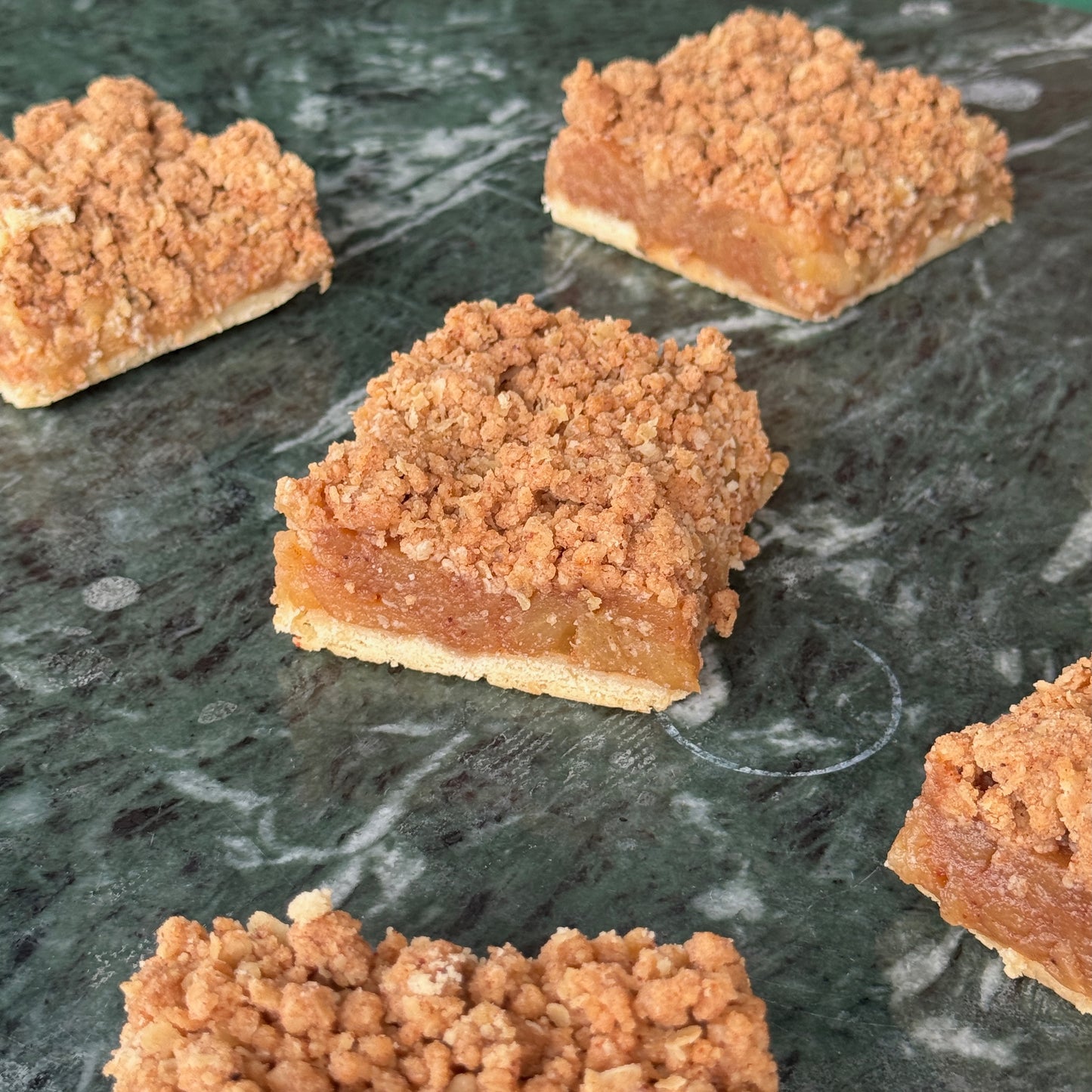 caja tarta de manzana x 6